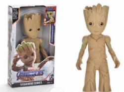 AVENGERS - TITAN HERO FIGURE - FIGURINE SONS ET LUMIÈRES GROOT 30 CM  (12